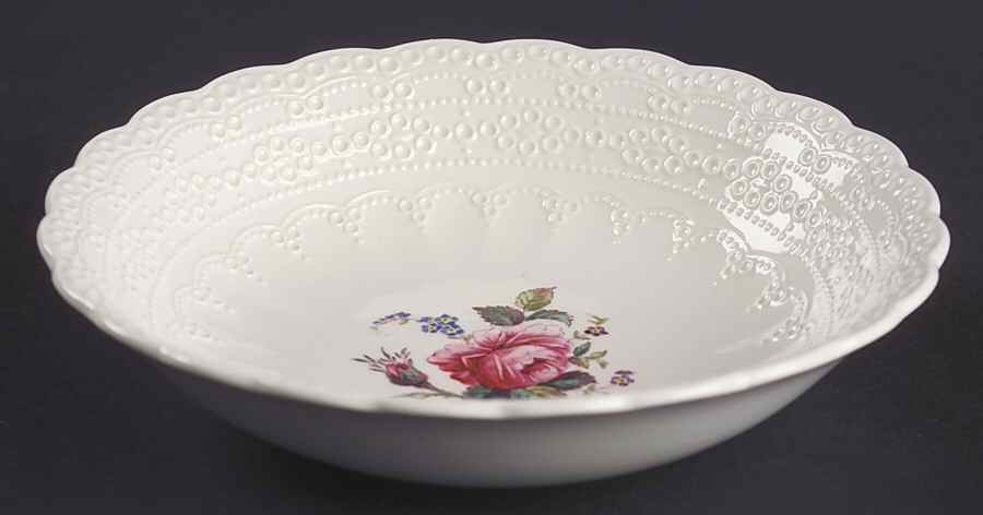 Billingsley Rose Pink (Old Backstamp) Coupe Cereal Bowl by Spode-1