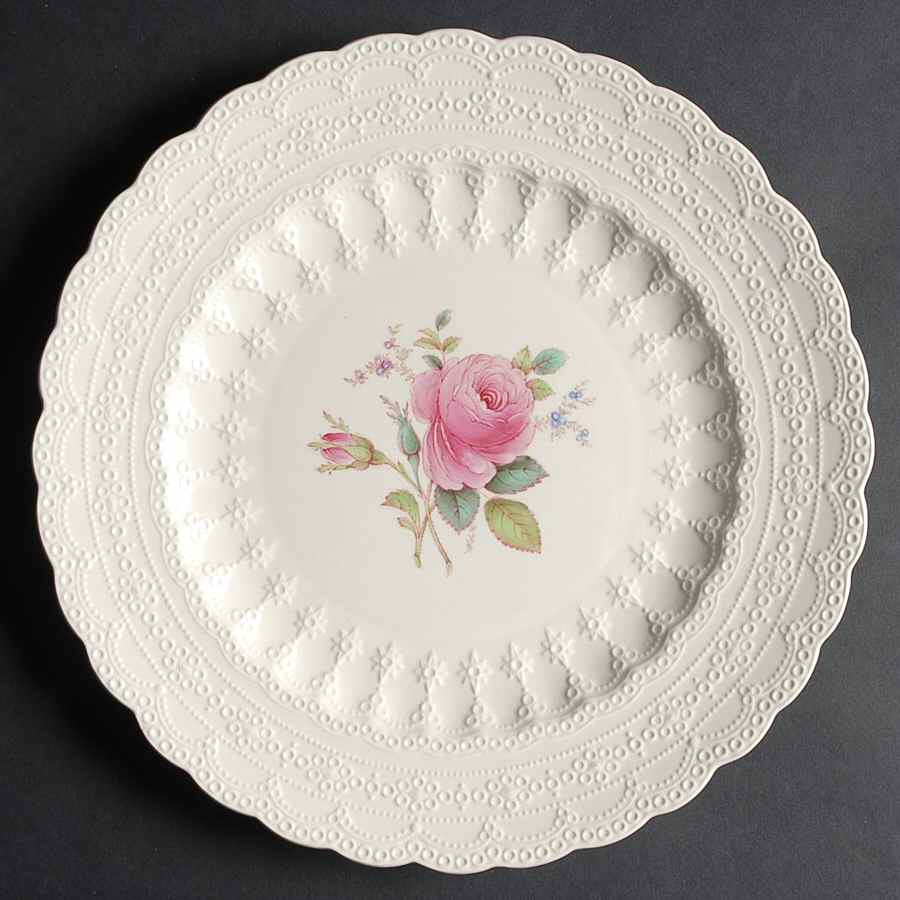 Billingsley Rose Pink (Old Backstamp) Dinner Plate by Spode-1