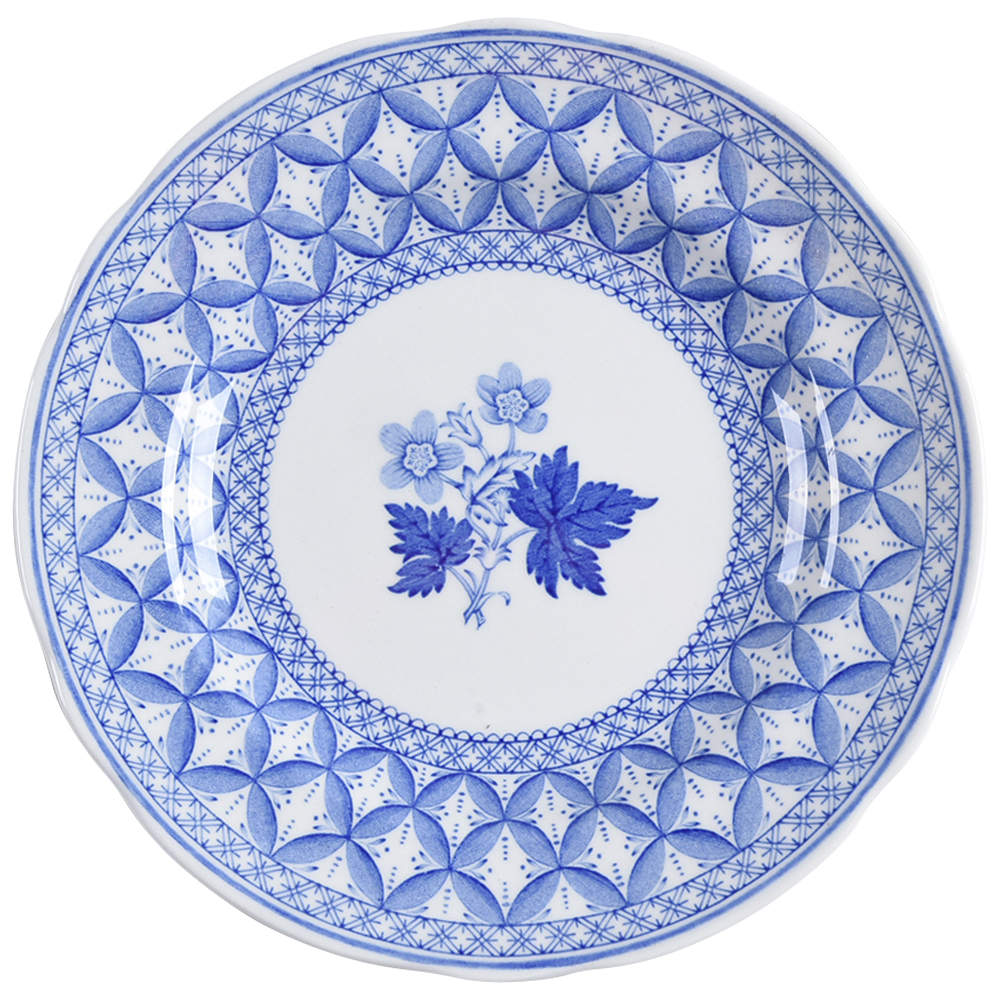 Blue Geranium Bread & Butter Plate by Spode-1