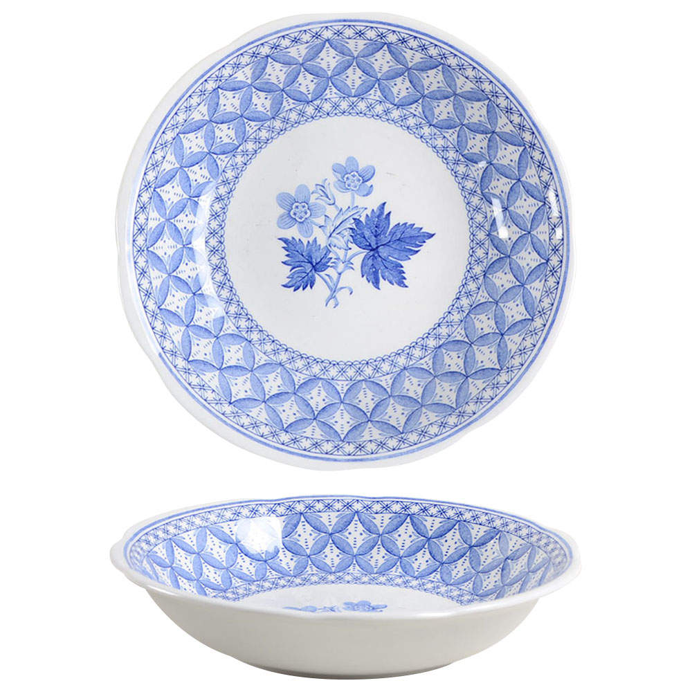 Blue Geranium Coupe Cereal Bowl by Spode-1