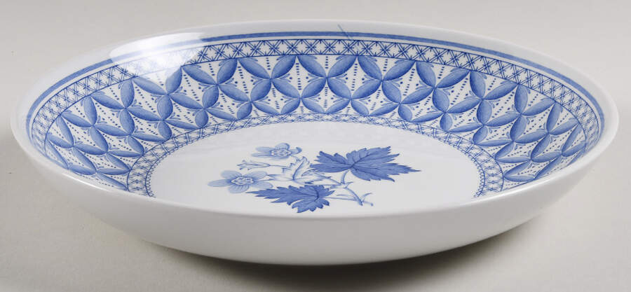 Blue Geranium 8" Individual Pasta Bowl by Spode-1