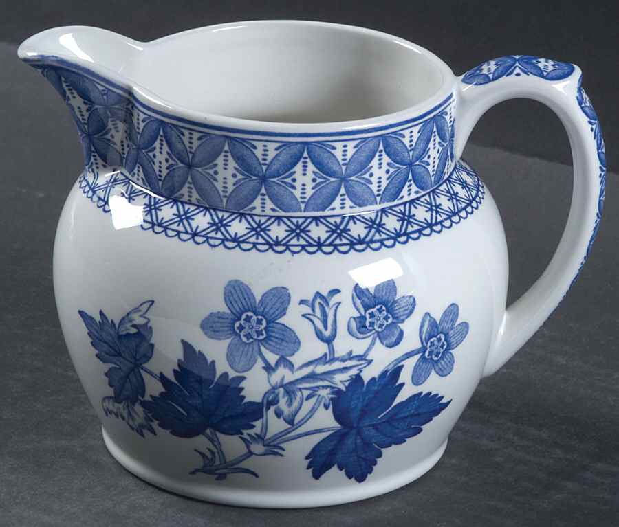 Blue Geranium Small Jug by Spode-1