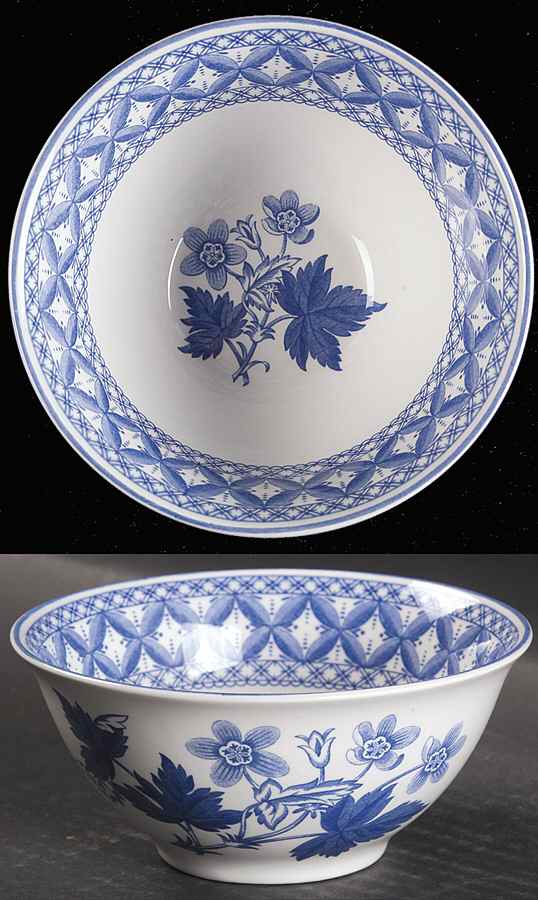 Blue Geranium Nut Bowl by Spode-1