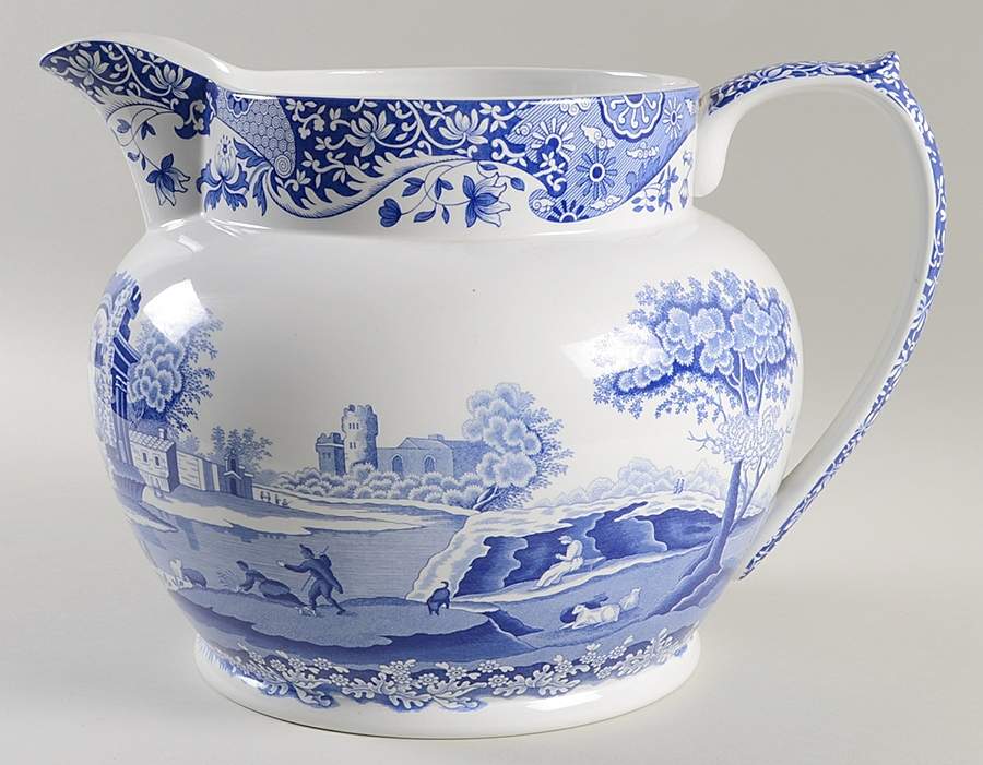 Blue Italian 240 Oz Dutch Jug by Spode-1