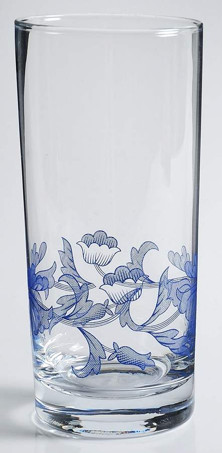 Blue Italian Glassware Highball by Spode-1