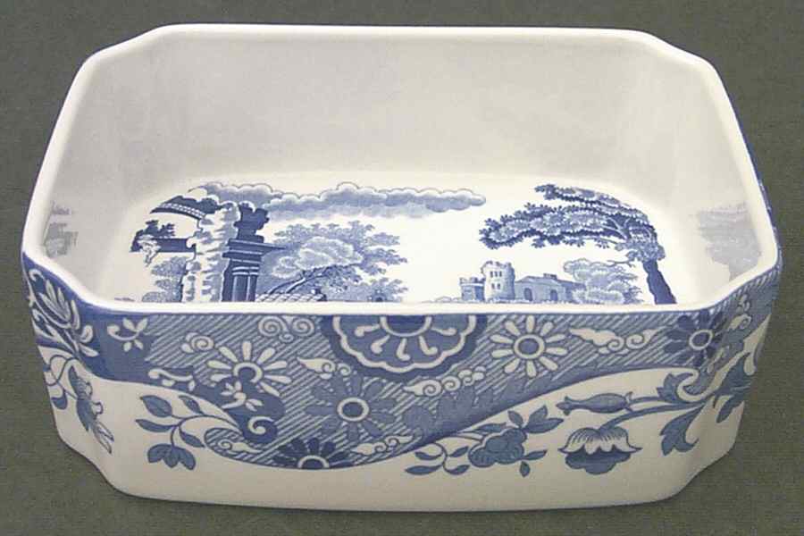 Blue Italian Large Candy Dish by Spode-1