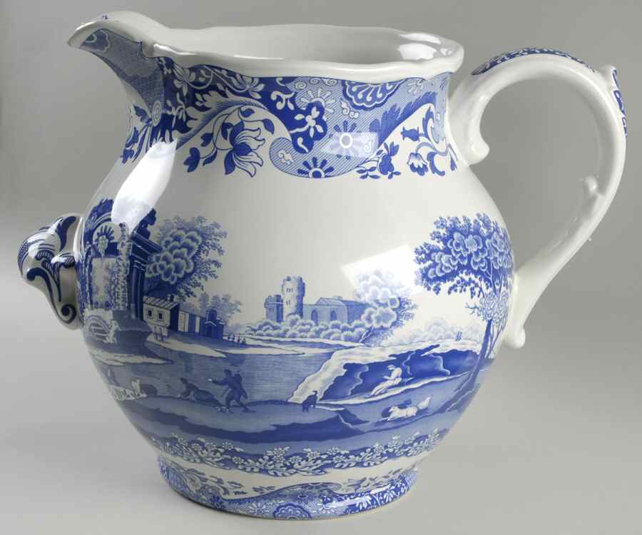 Blue Italian 282 Oz Jug by Spode-1