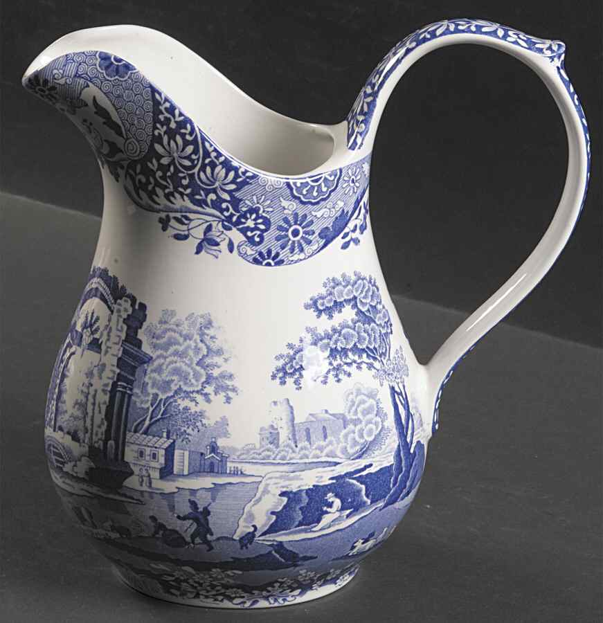Blue Italian 45 Oz Pitcher by Spode-1