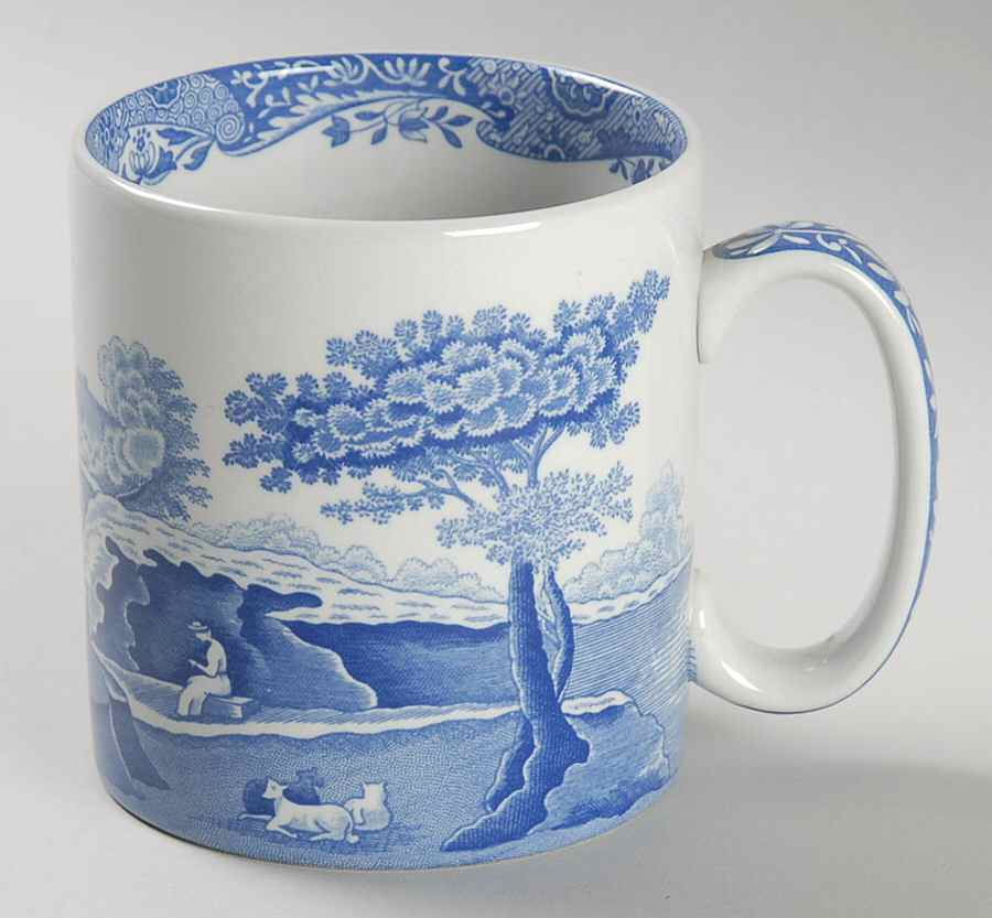 Blue Italian Mug by Spode-1