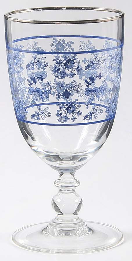 Blue Room Collection Glassware Goblet by Spode-1