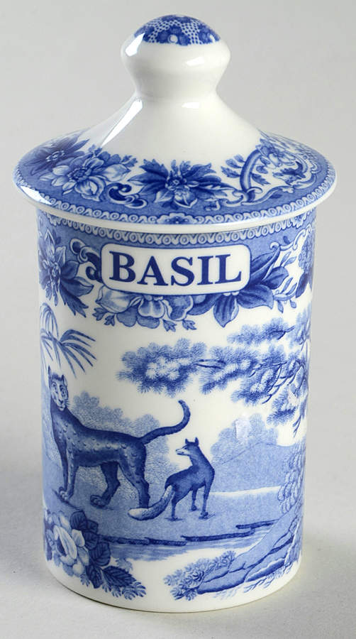 Blue Room Collection Spice Jar Set Individual Jar & Lid by Spode-1