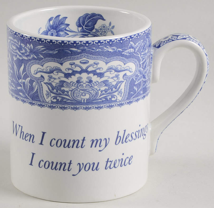 Blue Room Collection Mementos Mug by Spode-1