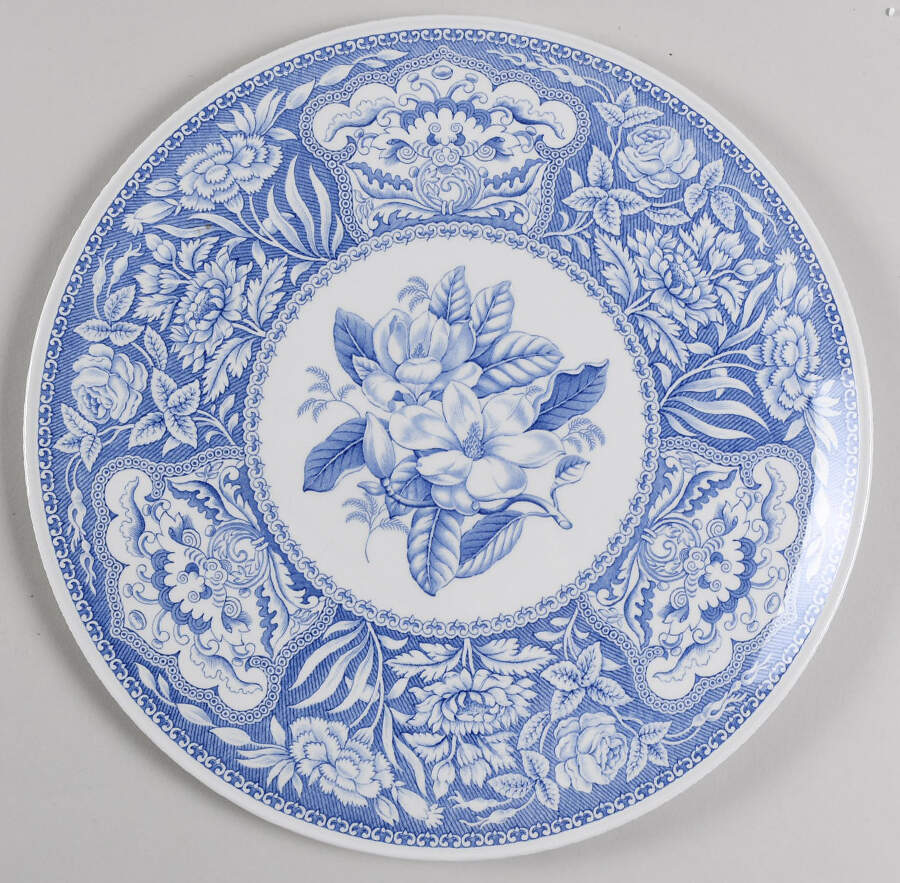 Blue Room Collection Cake Plate by Spode-1