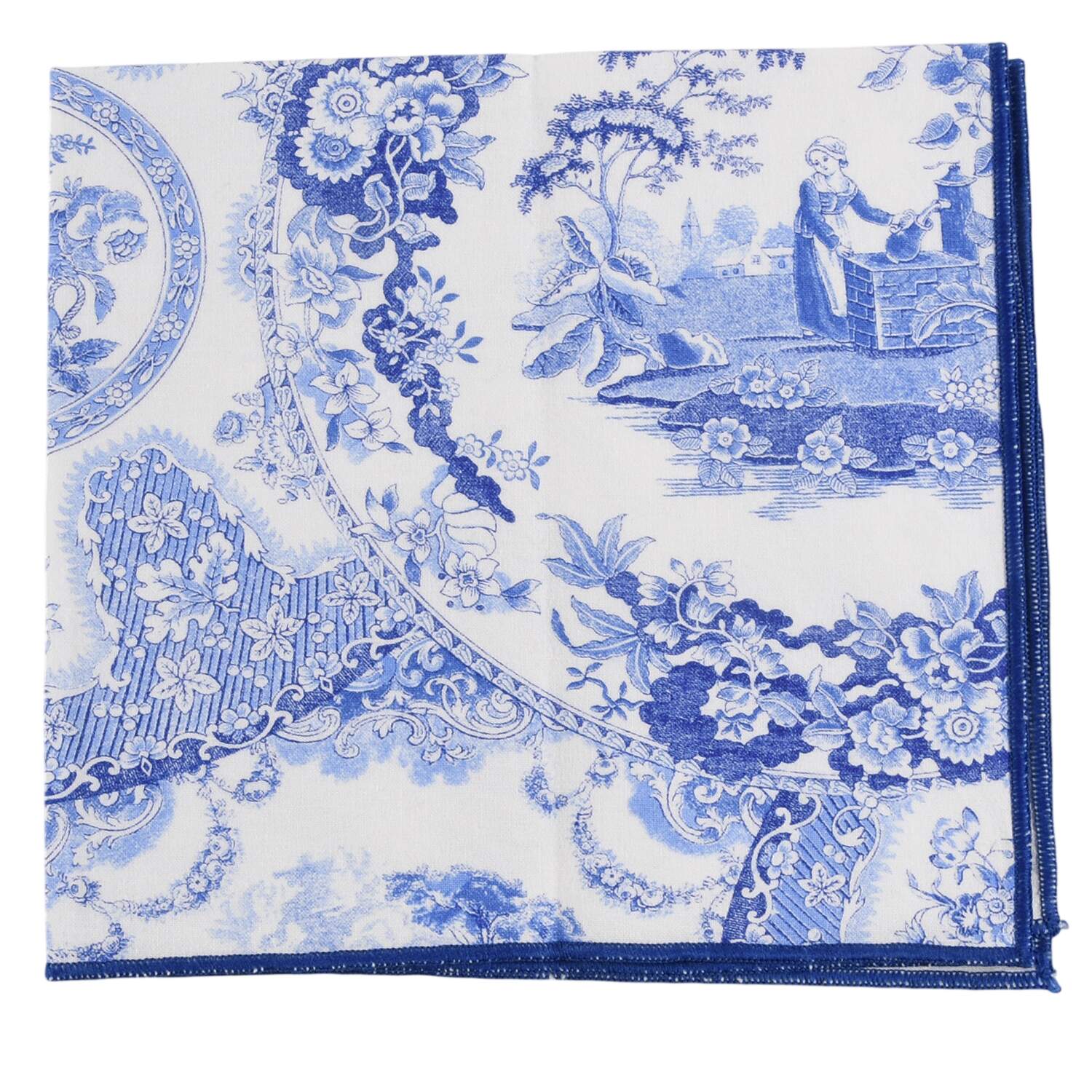 Blue Room Collection Cloth Napkin by Spode-1