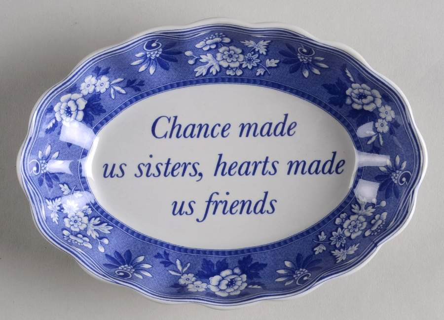 Blue Room Collection 6" Oval Tray by Spode-1