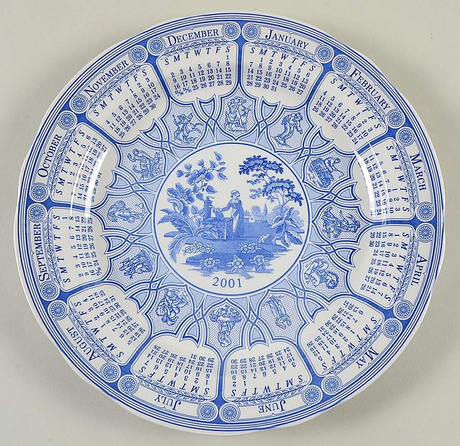 Blue Room Collection 2001 Collector Plate by Spode-1