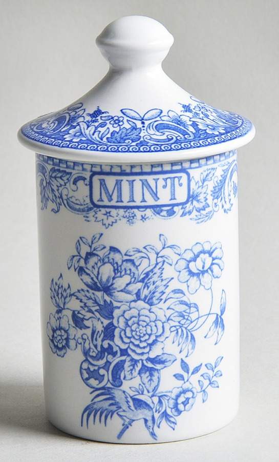 Blue Room Collection Spice Jar Set Individual Jar & Lid by Spode-1