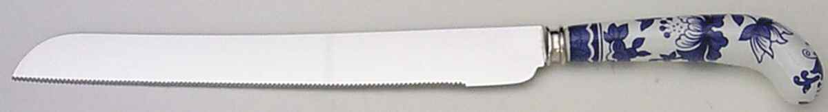 Blue Room Collection Cake Knife/Server with Stainless Blade by Spode-1