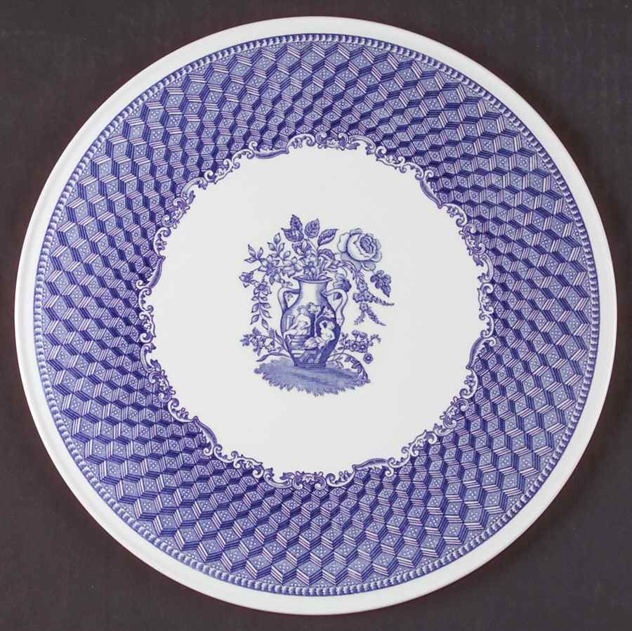 Blue Room Collection Cake Plate by Spode-1
