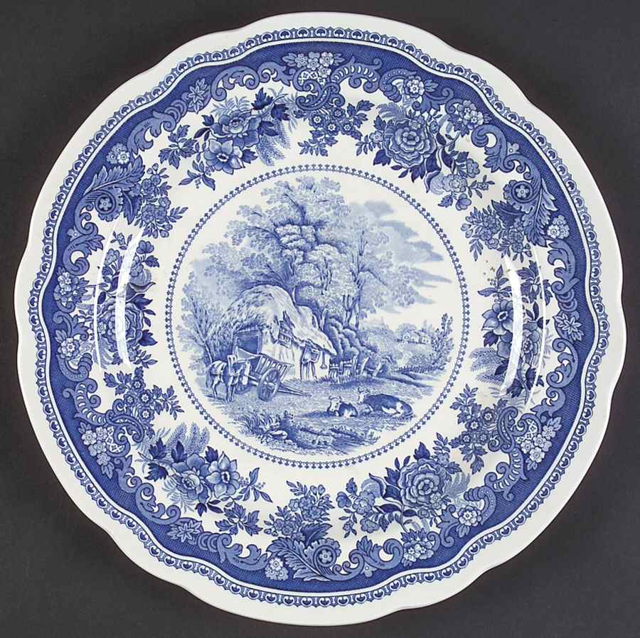 Blue Room Collection Dinner Plate by Spode-1
