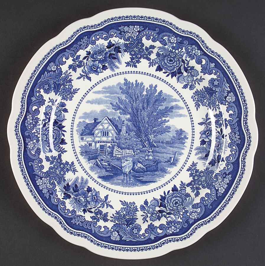 Blue Room Collection Dinner Plate by Spode-1