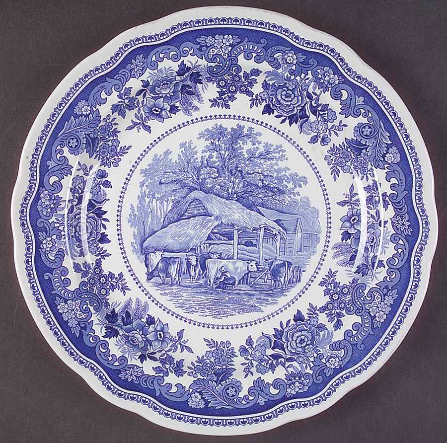 Blue Room Collection Dinner Plate by Spode-1