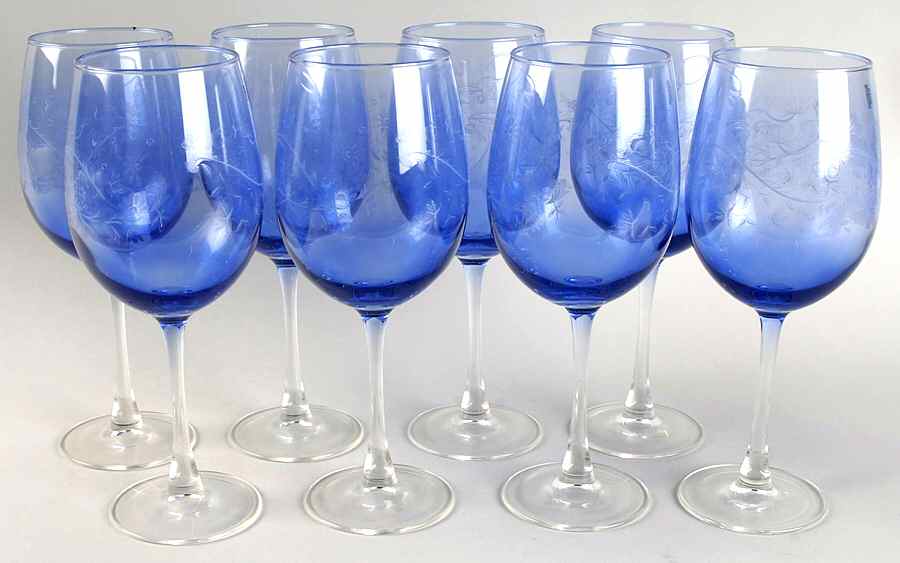 Blue Room Collection (Set of 8) 19 Oz Glassware Wine by Spode-1