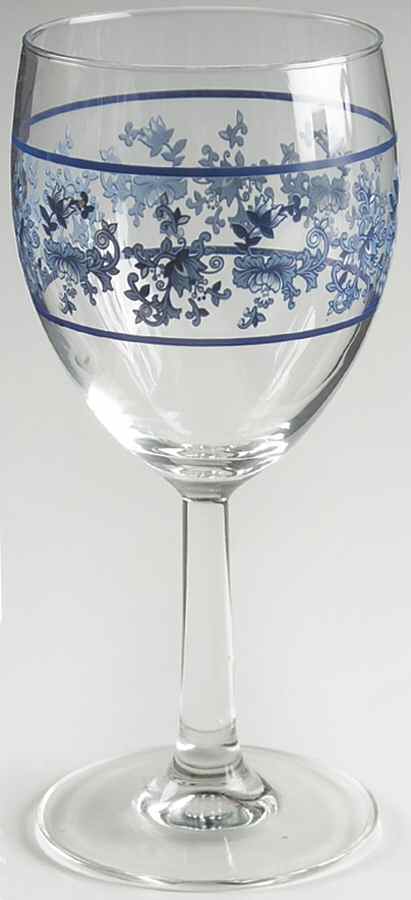 Blue Room Collection Glassware Wine by Spode-1
