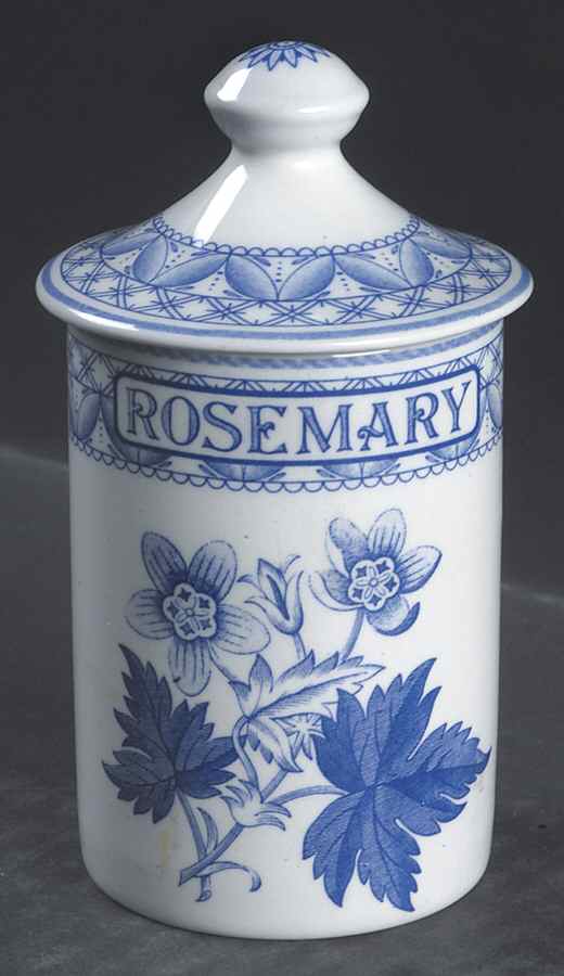 Blue Room Collection Spice Jar Set Individual Jar & Lid by Spode-1