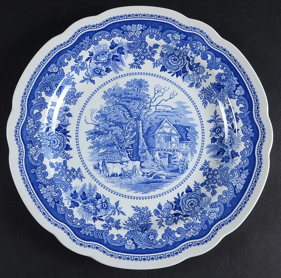 Blue Room Collection Dinner Plate by Spode-1