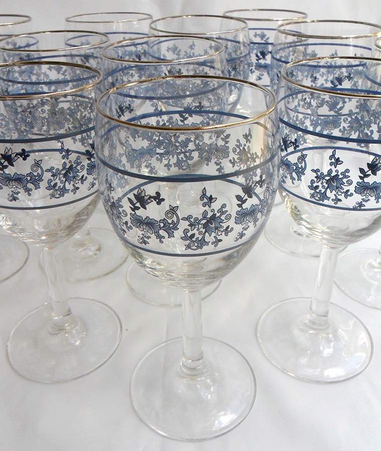 Blue Room Collection Glassware Wine by Spode-1