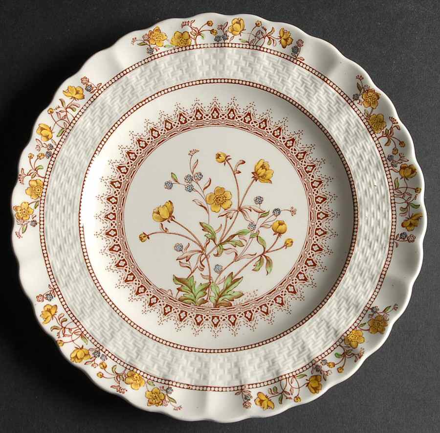 Buttercup (Older Backstamp) Salad Plate by Spode-1