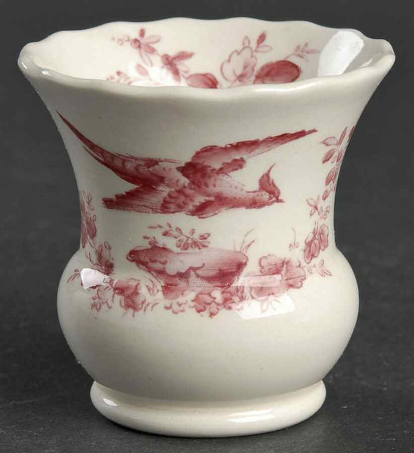 Chelsea Bird Red Toothpick Holder by Spode-1