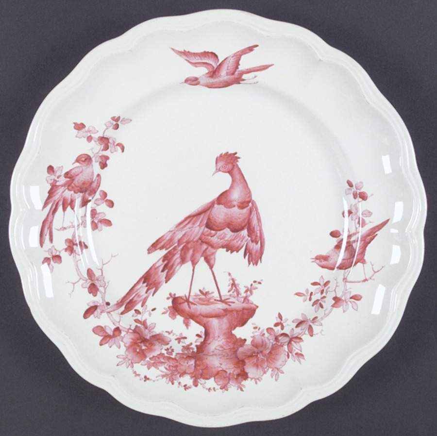 Chelsea Bird Red Dinner Plate by Spode-1
