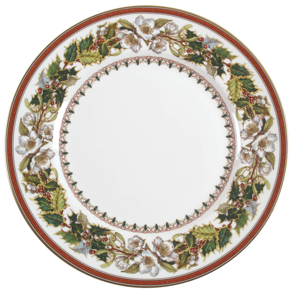 Christmas Rose Dinner Plate by Spode-1