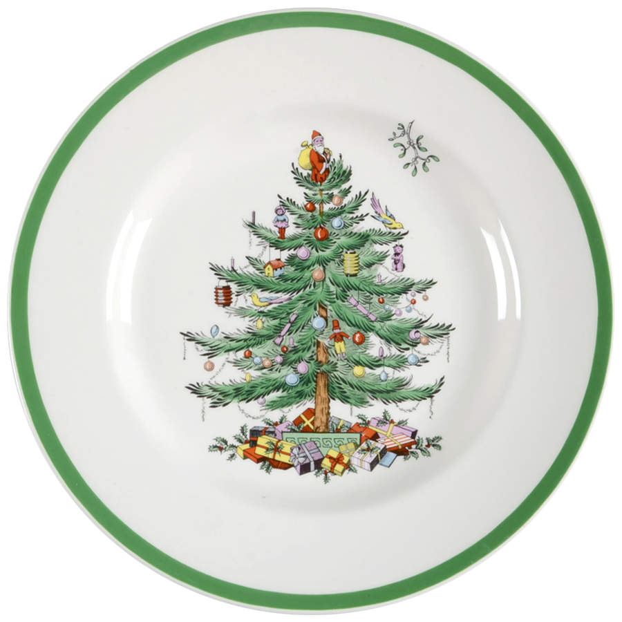 Christmas Tree Dinner Plate by Spode-1