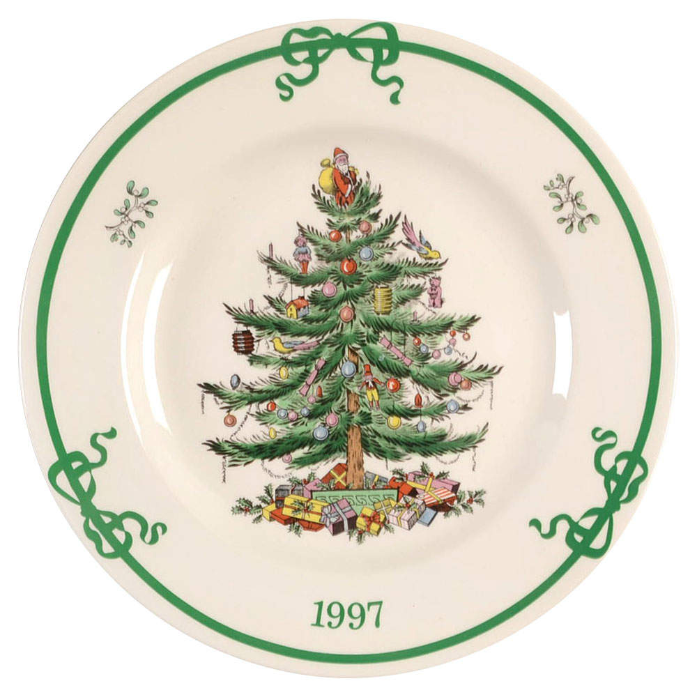 Christmas Tree 1997 Collector Plate by Spode-1