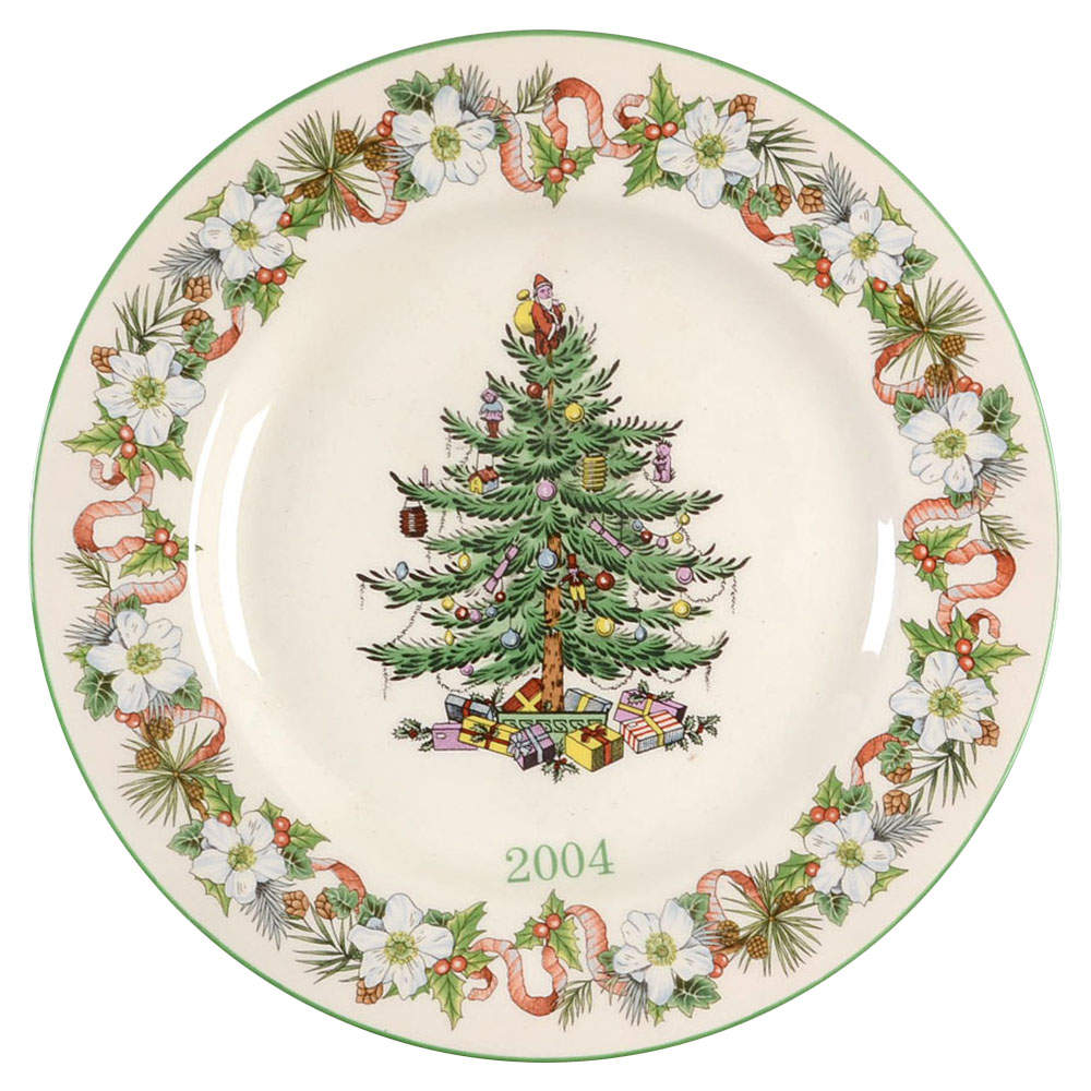 Christmas Tree 2004 Collector Plate by Spode-1