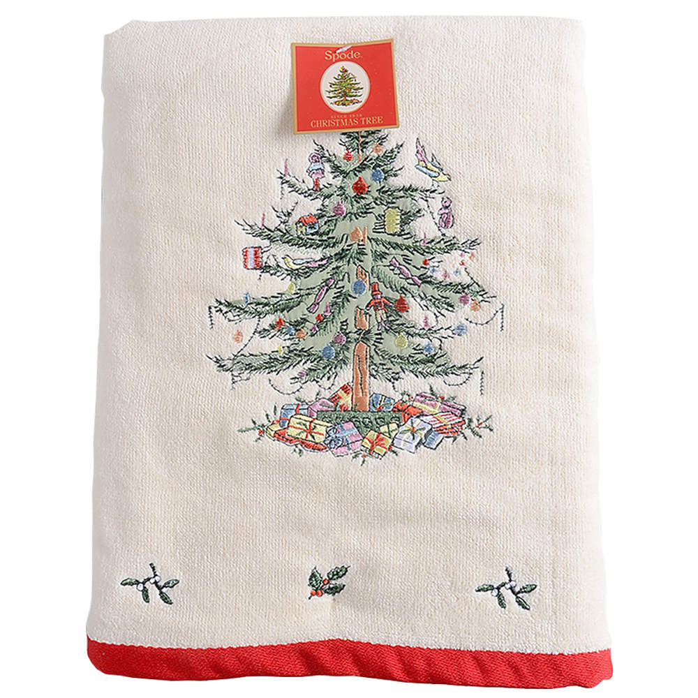 Christmas Tree Bath Towel by Spode-1