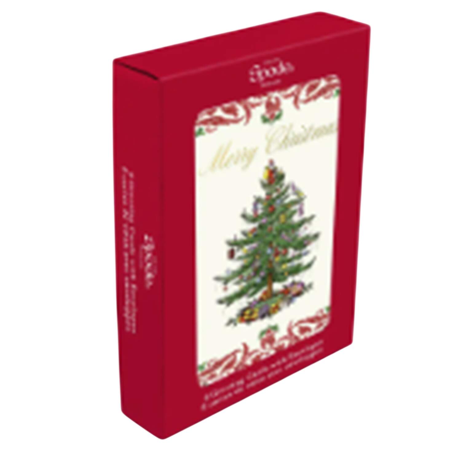 Christmas Tree (Pack of 8) Paper Gift Card by Spode-1