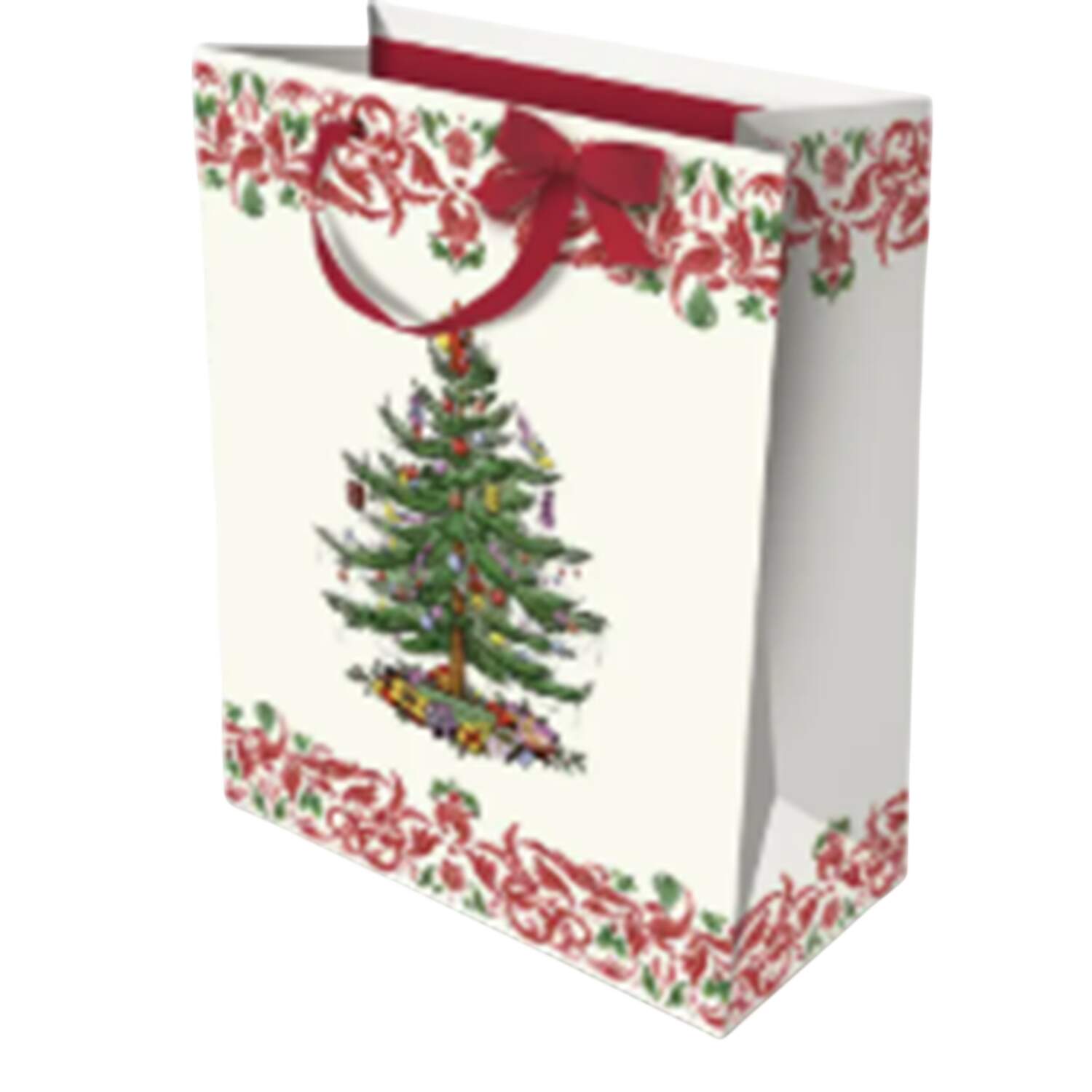 Christmas Tree Large Paper Gift Bag by Spode-1