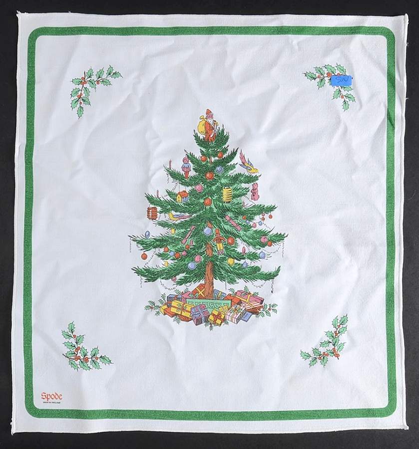 Christmas Tree Cloth Napkin by Spode-1