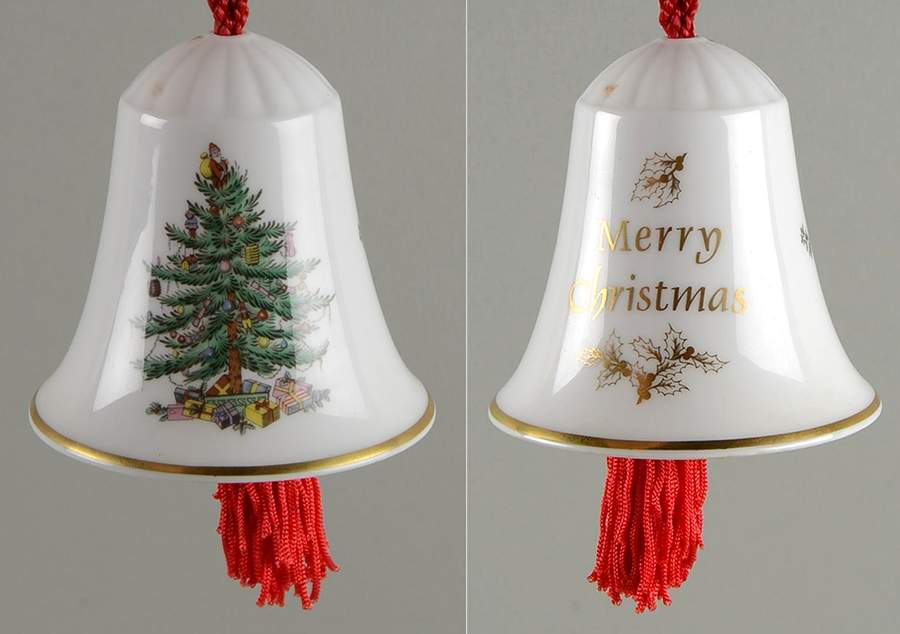 Christmas Tree Tassel Bells Fourth In The Series - Fluted - Boxed by Spode-1