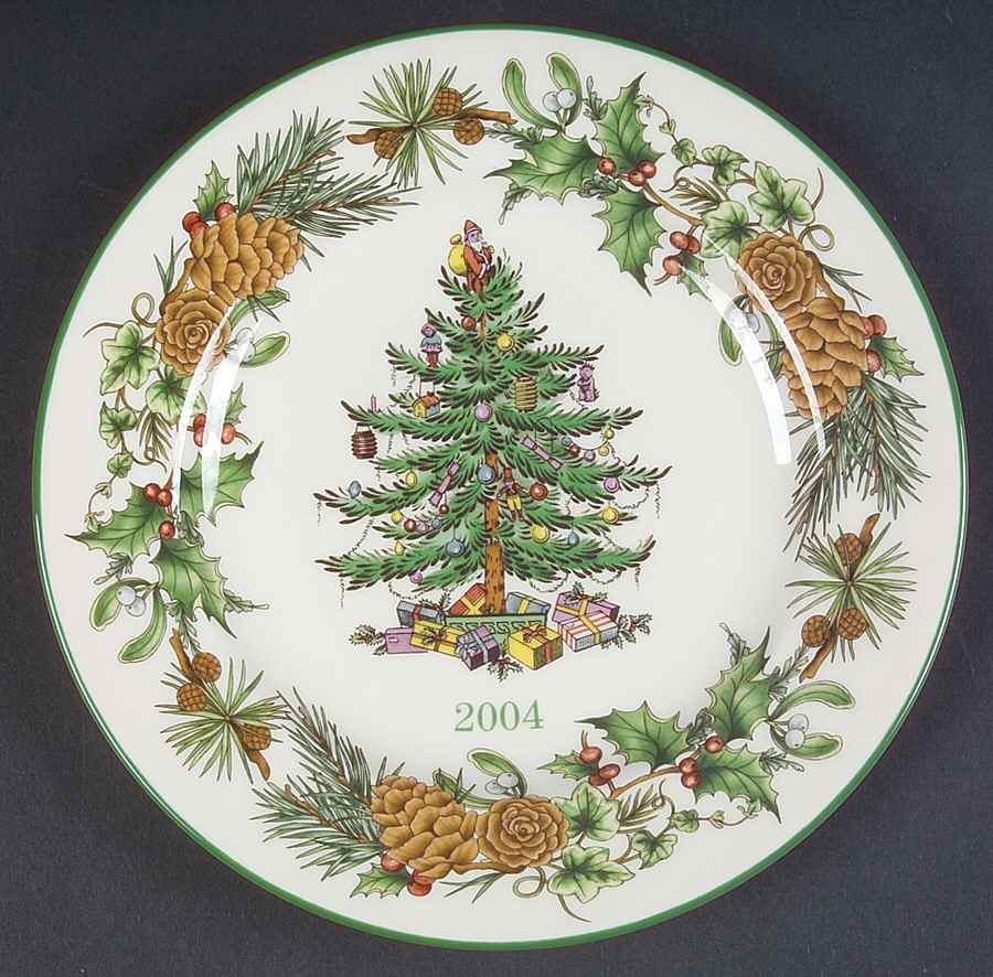 Christmas Tree 2004 Collector Plate by Spode-1