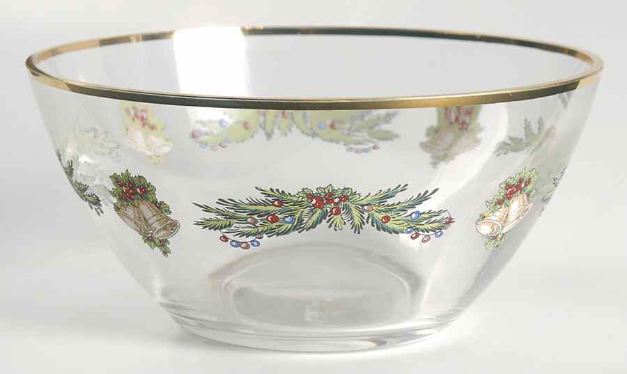 Christmas Tree Glassware Individual Salad Bowl by Spode-1