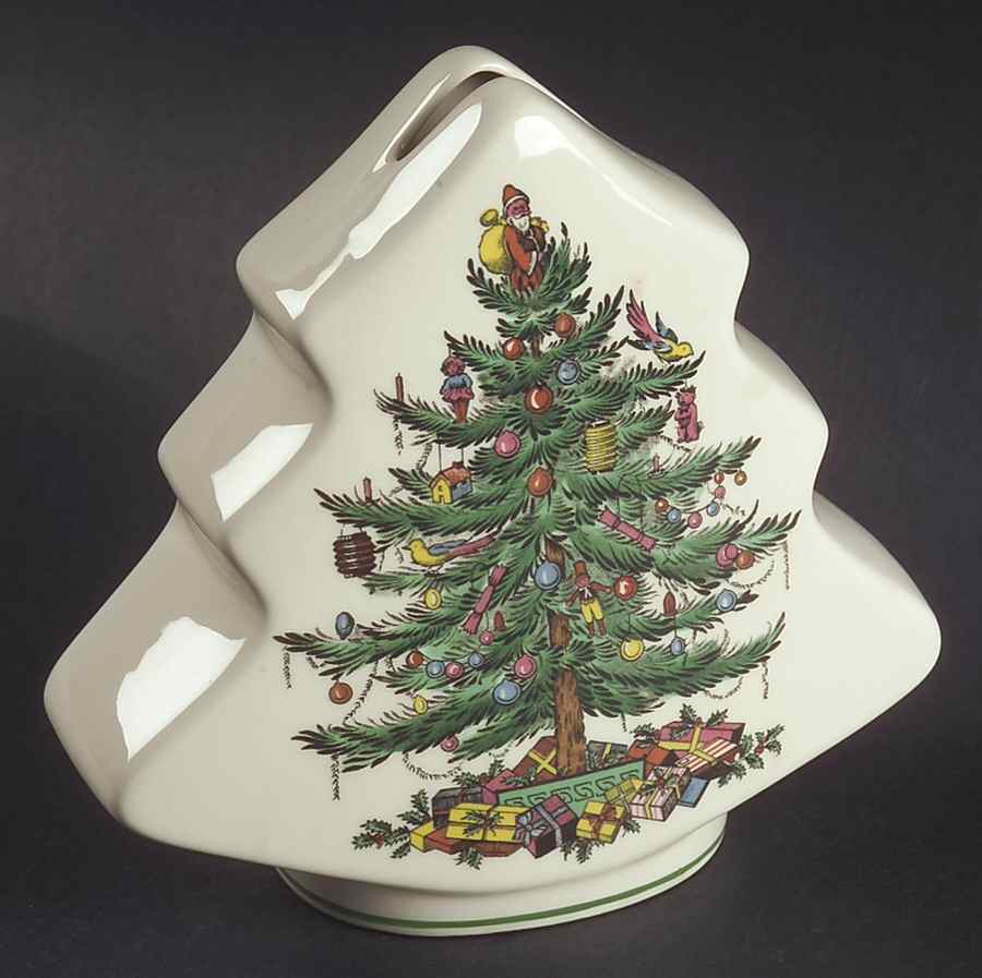 Christmas Tree Bank by Spode-1