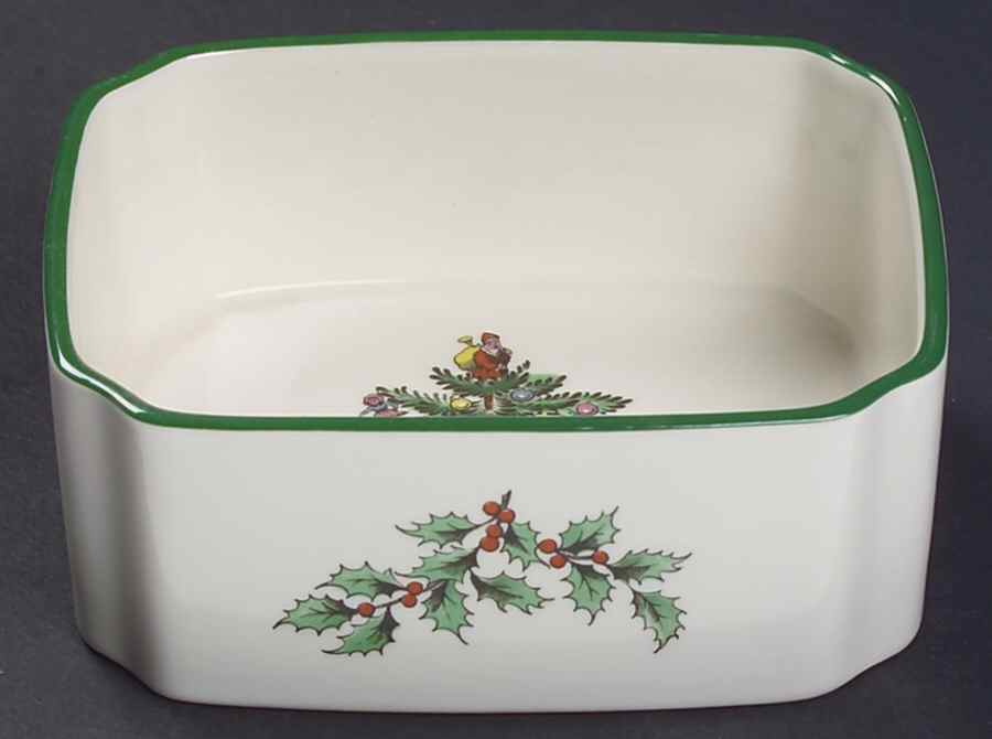 Christmas Tree Medium Candy Dish by Spode-1