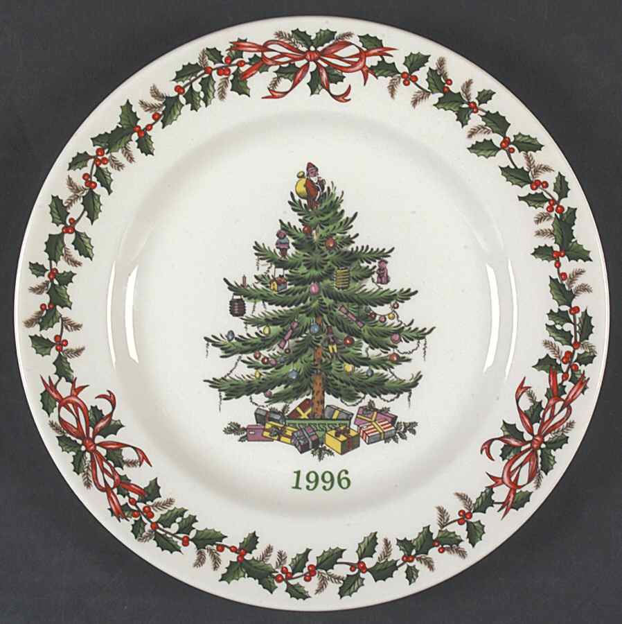 Christmas Tree 1996 Collector Plate by Spode-1