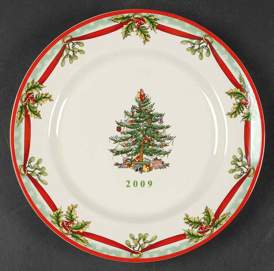 Christmas Tree 2009 Collector Plate by Spode-1
