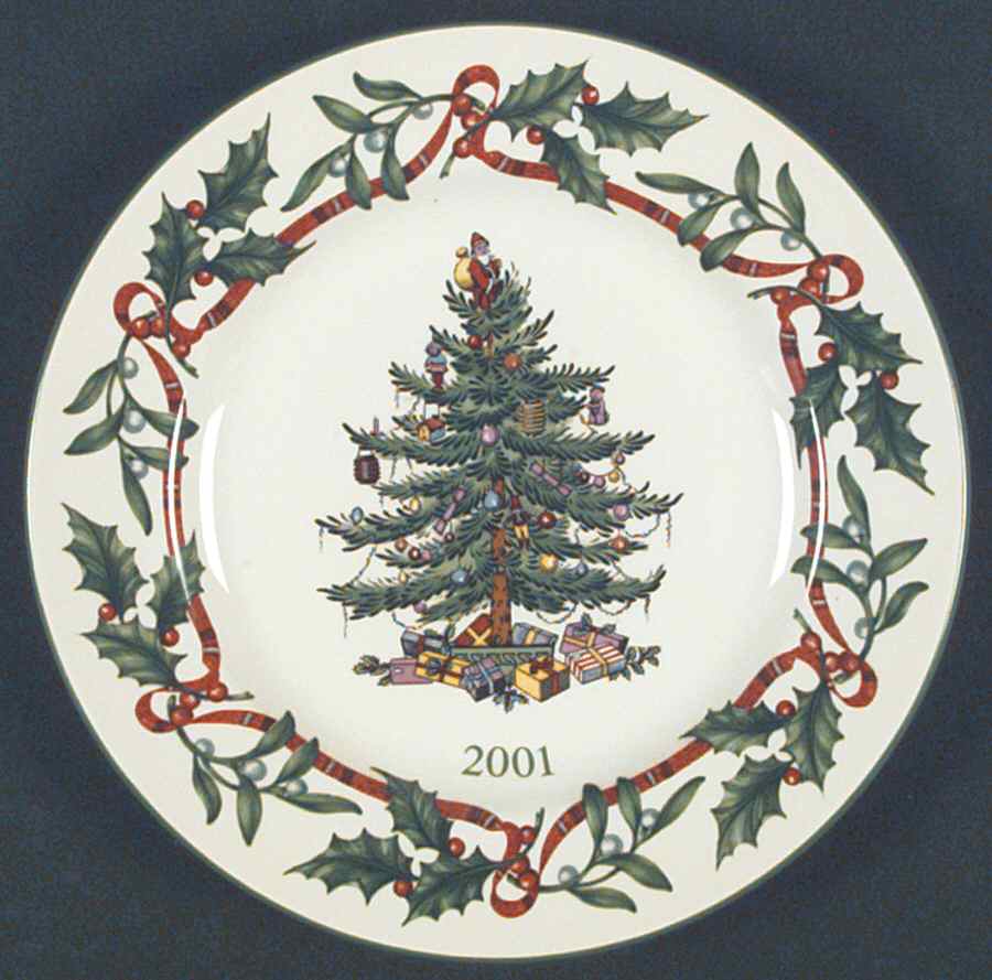 Christmas Tree 2001 Collector Plate by Spode-1
